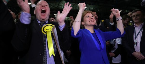 Nicola Sturgeon, la ministra principal de Escocia - Sputnik Mundo