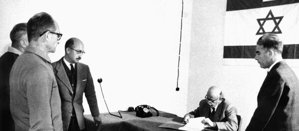 Adolf Eichmann en Israel - Sputnik Mundo