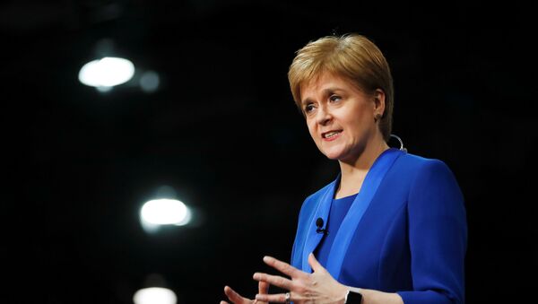 Nicola Sturgeon, la líder nacionalista y ministra principal de Escocia,  - Sputnik Mundo