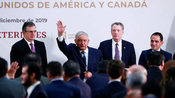 El presidente de México, Manuel López Obrador  - Sputnik Mundo