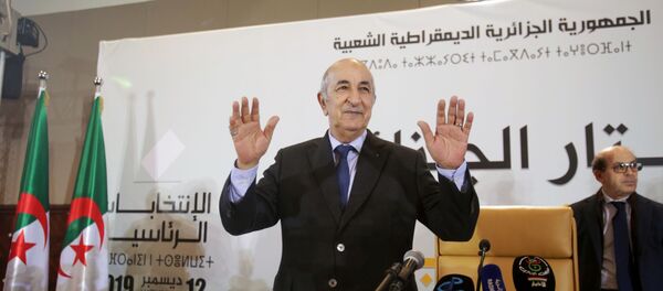Presidente electo de Argelia, Abdelmadjid Tebboune - Sputnik Mundo