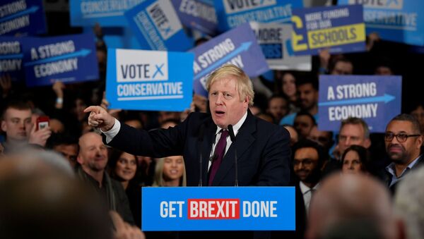 Boris Johnson, primer ministro británico - Sputnik Mundo