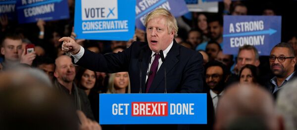 Boris Johnson, primer ministro británico - Sputnik Mundo