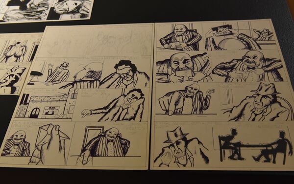 La muestra 'Levrero Hipnótico' tiene lugar en el Centro Cultural España en Montevideo - Sputnik Mundo