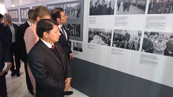 Canciller nicaragüense abre exposición en Rusia dedicada a 75 años de lazos diplomáticos - Sputnik Mundo