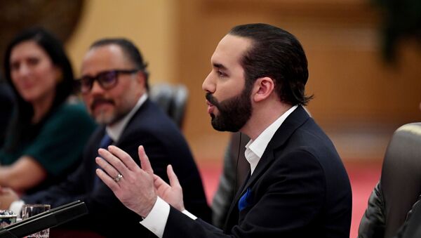 Nayib Bukele, presidente de El Salvador - Sputnik Mundo