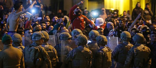 Protestas en Beirut (Archivo) - Sputnik Mundo