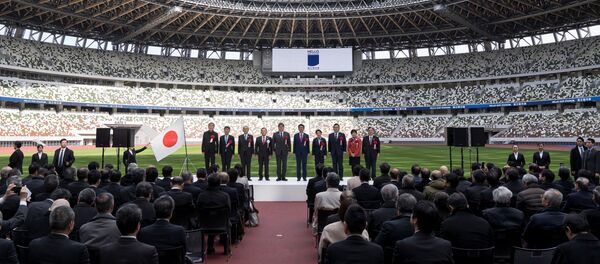Inauguración del nuevo Estadio Nacional en Tokio - Sputnik Mundo