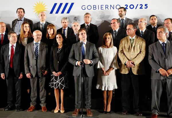 Futuro ministro de Uruguay anuncia Gobierno con novedades e incertidumbres - Sputnik Mundo