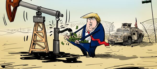 EEUU llena sus bolsillos con el crudo ajeno EEUU llena sus bolsillos con el crudo ajeno - Sputnik Mundo