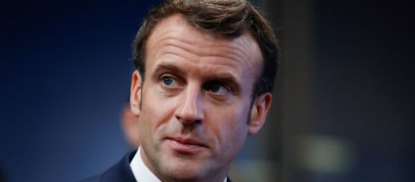 Emmanuel Macron, el presidente de Francia - Sputnik Mundo