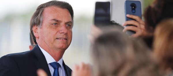 Jair Bolsonaro, presidente de Brasil - Sputnik Mundo