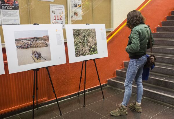 Se inaugura en Madrid la exposición del concurso Andréi Stenin 2019 - Sputnik Mundo