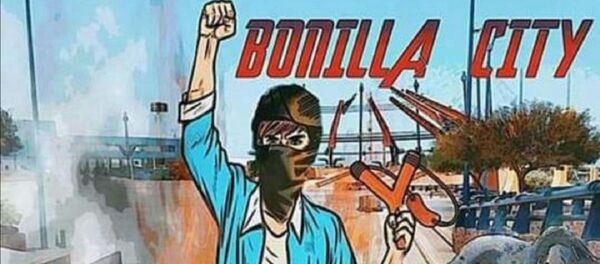 Pintura de Chalaman, uno de los símbolos de las manifestaciones en Chile Pintura de Chalaman, uno de los símbolos de las manifestaciones en Chile - Sputnik Mundo