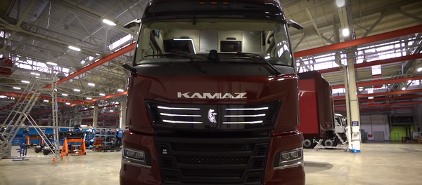 Un camión Kamaz (imagen referencial) - Sputnik Mundo