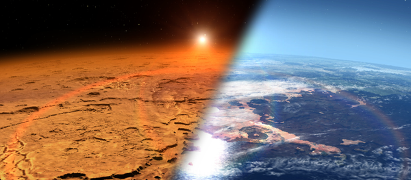 Marte con ambiente frío y seco frente a un Marte con agua y atmósfera más espesa - Sputnik Mundo