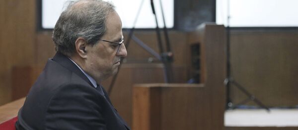 Quim Torra, el presidente catalán Quim Torra, el presidente catalán - Sputnik Mundo