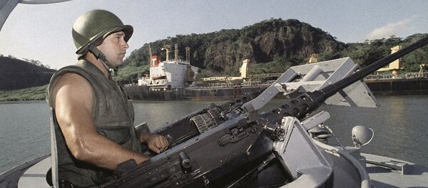 Soldado estadounidense en Panamá - Sputnik Mundo
