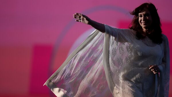 Cristina Fernández de Kirchner, la vicepresidenta argentina - Sputnik Mundo