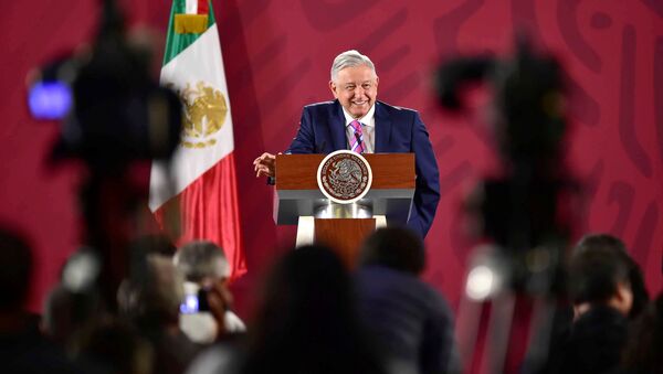 Andrés Manuel López Obrador, presidente de México - Sputnik Mundo