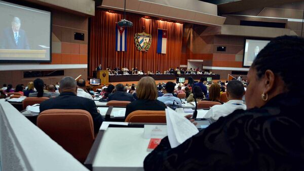 La IV sesión ordinaria de la Asamblea Nacional de Cuba en su IX Legislatura - Sputnik Mundo