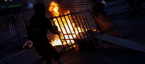 Protestas en Chile - Sputnik Mundo