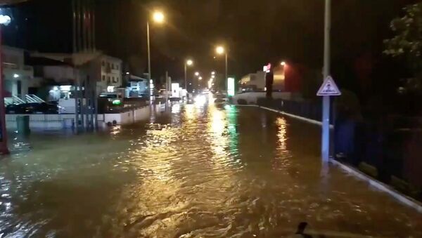 Fuerte temporal en España - Sputnik Mundo