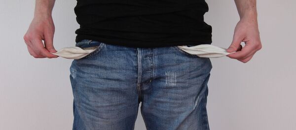 Bolsillos vacíos (imagen referencial) - Sputnik Mundo