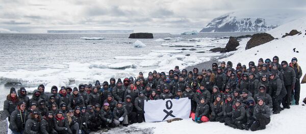 Grupo completo de la expedición de Homeward Bound - Sputnik Mundo