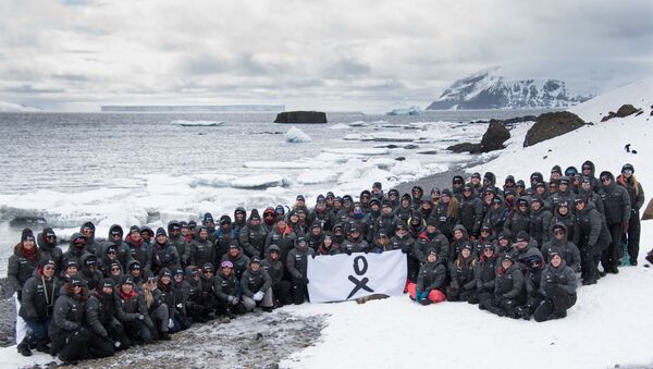 Grupo completo de la expedición de Homeward Bound - Sputnik Mundo