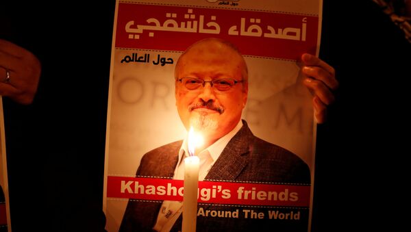 Un retrato del periodista saudí Jamal Khashoggi - Sputnik Mundo