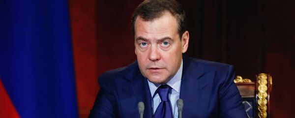 El primer ministro de Rusia, Dmitri Medvédev El primer ministro de Rusia, Dmitri Medvédev - Sputnik Mundo