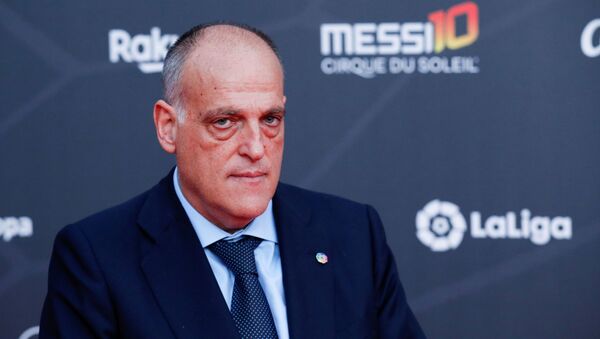 Javier Tebas, presidente de LaLiga - Sputnik Mundo