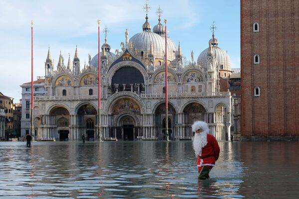 Inundación en Venecia Inundación en Venecia - Sputnik Mundo