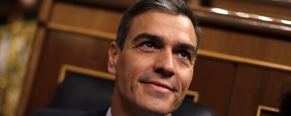 Pedro Sánchez, el presidente del Gobierno español en funciones - Sputnik Mundo