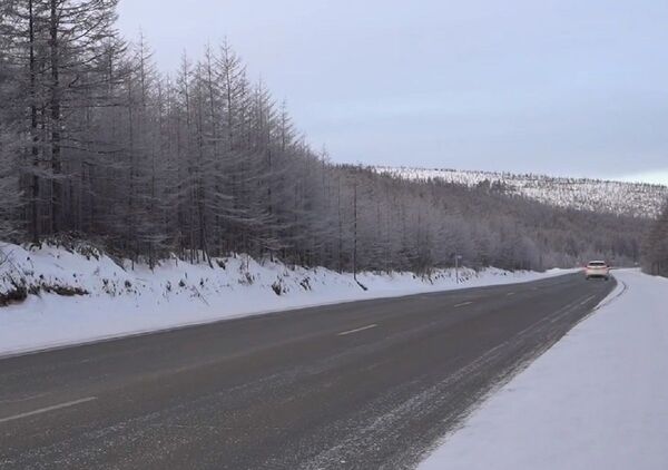 El ciclista español que se congeló en Rusia regresa a la ruta desde el Lejano Oriente a Siberia | Fotos - Sputnik Mundo
