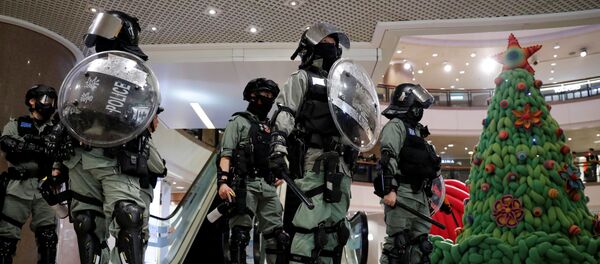 Las protestas en Hong Kong - Sputnik Mundo