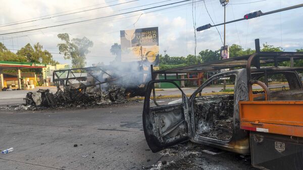 Consecuencias de los enfrentamientos en México (imagen referencial) - Sputnik Mundo