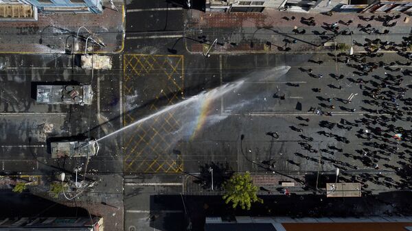 Protestas antigubernamentales en Chile, el 26 de octubre de 2019 - Sputnik Mundo