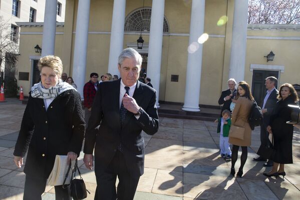 El fiscal especial de EEUU, Robert Mueller, presenta su informe sobre la llamada 'trama rusa', el 24 de marzo de 2019 El fiscal especial de EEUU, Robert Mueller, presenta su informe sobre la llamada 'trama rusa', el 24 de marzo de 2019 - Sputnik Mundo