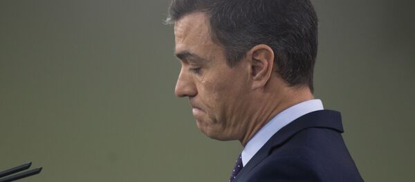 Pedro Sánchez, presidente interino del Gobierno de España - Sputnik Mundo