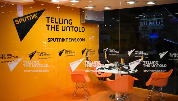 Un estudio de grabación de Sputnik (imagen referencial) - Sputnik Mundo