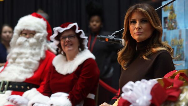Melania Trump, primera dama de EEUU - Sputnik Mundo