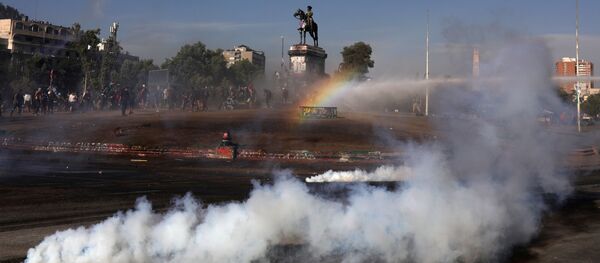 Protestas en Chile - Sputnik Mundo