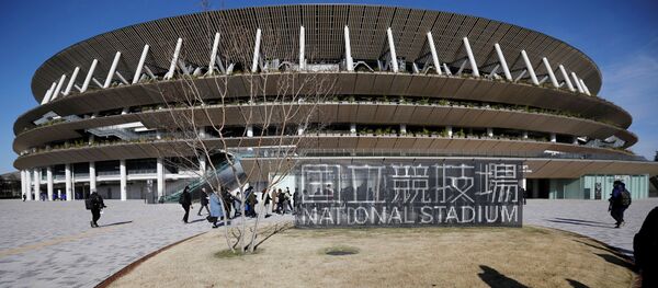 El nuevo Estadio Nacional en Tokio - Sputnik Mundo