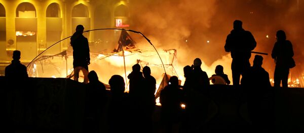 Protestas en el Líbano - Sputnik Mundo