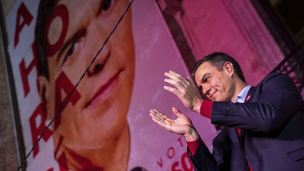 Pedro Sánchez, el presidente del Gobierno español en funciones - Sputnik Mundo