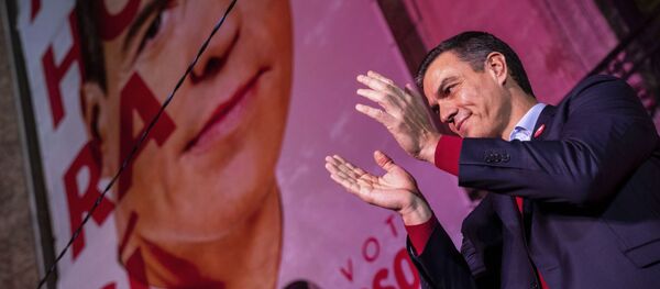 Pedro Sánchez, el presidente del Gobierno español en funciones - Sputnik Mundo