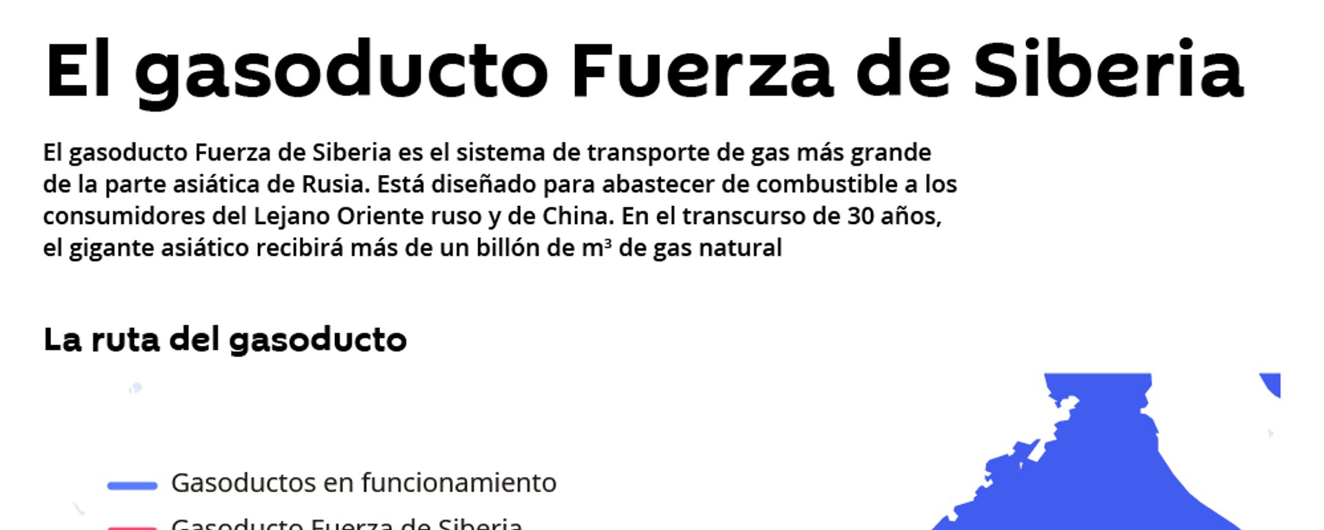 El gasoducto Fuerza de Siberia - Sputnik Mundo, 1920, 30.12.2019