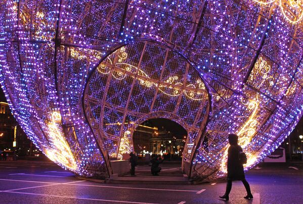 Rusia se embellece con luces y hielo para la llegada del 2020

 - Sputnik Mundo